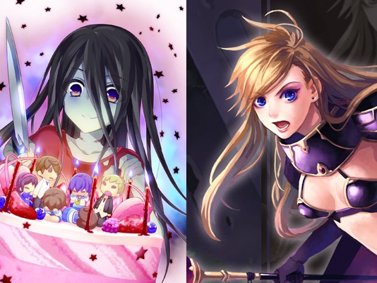 NA release for Brandish and Corpse Party Corpse Party: Blood Covered, Brandish: The Dark Revenant